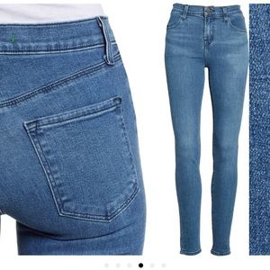 J Brand Maria High Rise Skinny Jeans in Earthy